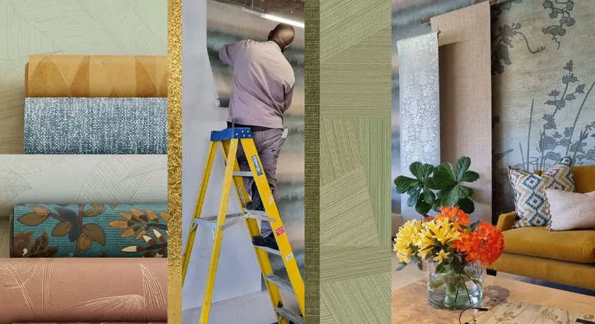 Transform your space with wallpapers