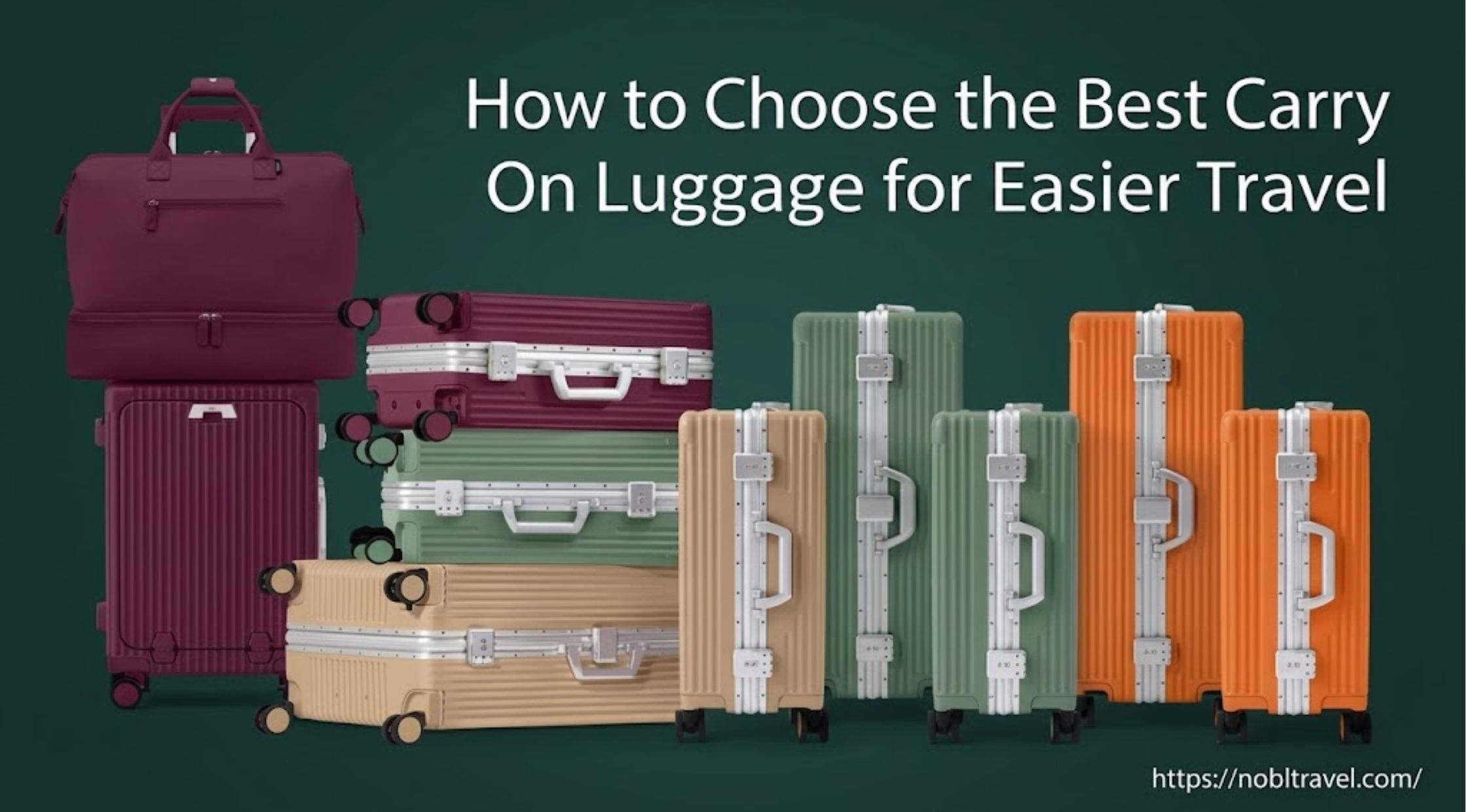 How to Choose the Best Carry On Luggage for Easier Travel